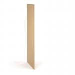 Flux single side finishing panel for 1700mm high locker - sand yellow FLS-SP17-SY
