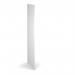 Flux single side finishing panel for 1700mm high locker - white FLS-SP17-WH