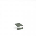 Flux top and plinth finishing panels for single locker units 400mm wide - reed green FLS-TP04-RG