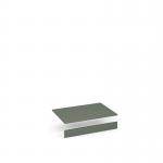 Flux top and plinth finishing panels for double locker units 800mm wide - reed green FLS-TP08-RG