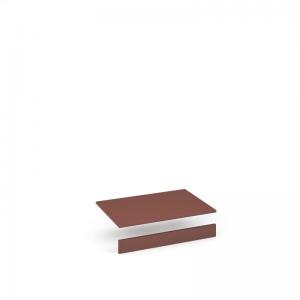 Flux top and plinth finishing panels for double locker units 800mm
