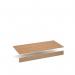 Flux top and plinth finishing panels for triple locker units 1200mm wide - beech FLS-TP12-B