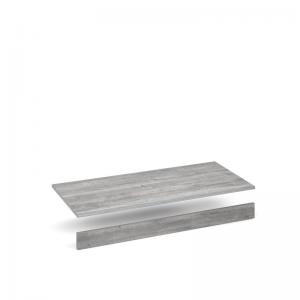 Flux top and plinth finishing panels for triple locker units 1200mm