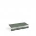 Flux top and plinth finishing panels for triple locker units 1200mm wide - reed green FLS-TP12-RG