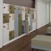 Flux top and plinth finishing panels for quadruple locker units 1600mm wide - olive green FLS-TP16-OL