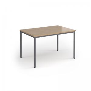 Flexi 25 rectangular table with graphite frame 1200mm x 800mm - Kendal