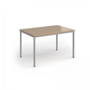 Flexi 25 rectangular table with silver frame 1200mm x 800mm - Kendal