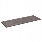 Flux modular storage triple wooden top shelf - grey oak FL-TS3-GO