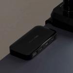 Gamma under desk power USB power 1 x USB A and 3 x USB C - black GAM-2-K