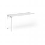 Connex Goal-Post 1400 x 600 x 725mm Single Add On Bay - White Frame White Top GCO146-AB-WH-WH