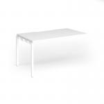 Connex Goal-Post 1400 x 800 x 725mm Single Add On Bay - White Frame White Top GCO148-AB-WH-WH