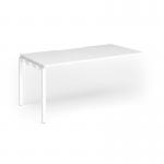 Connex Goal-Post 1600 x 800 x 725mm Single Add On Bay - White Frame White Top GCO168-AB-WH-WH