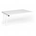 Connex Goal-Post 1800 x 1200 x 725mm Back to Back Add On Bay - White Frame White Top GCO1812-AB-WH-WH