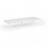 Connex Goal-Post 3600 x 1600 x 725mm Back to Back Desk (6 x 1200mm) - White Frame White Top GCO3616-WH-WH