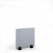 Grain Acoustic Floor Standing Black Metal Base Legs 1200w 1200h - Light Grey GFSC1200-K-MF-LG