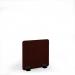 Grain Acoustic Floor Standing Black Metal Base Legs 1200w 1200h - Maroon GFSC1200-K-MF-MA