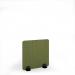 Grain Acoustic Floor Standing Black Metal Base Legs 1200w 1200h - Reed Green GFSC1200-K-MF-RG