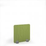 Grain Acoustic Floor Standing Silver Metal Base Legs 1200w 1200h - Fruit Green GFSC1200-S-MF-FG