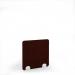 Grain Acoustic Floor Standing White Metal Base Legs 1200w 1200h - Maroon GFSC1200-WH-MF-MA