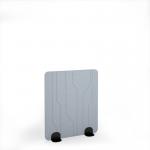 Grain Acoustic Floor Standing Black Metal Base Legs 1200w 1400h - Light Grey GFSC1400-K-MF-LG