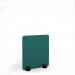 Grain Acoustic Floor Standing Black Metal Base Legs 1200w 1400h - Peacock Blue GFSC1400-K-MF-PB