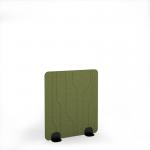 Grain Acoustic Floor Standing Black Metal Base Legs 1200w 1400h - Reed Green GFSC1400-K-MF-RG