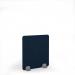 Grain Acoustic Floor Standing Silver Metal Base Legs 1200w 1400h - Dark Blue GFSC1400-S-MF-BD