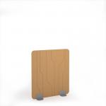 Grain Acoustic Floor Standing Silver Metal Base Legs 1200w 1400h - Longan Yellow GFSC1400-S-MF-LY