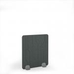Grain Acoustic Floor Standing Silver Metal Base Legs 1200w 1400h - Moonlight Grey GFSC1400-S-MF-MG