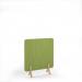 Grain Acoustic Floor Standing Screen Wooden Legs 1200w 1400h - Fruit Green GFSC1400-WF-FG