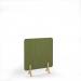 Grain Acoustic Floor Standing Screen Wooden Legs 1200w 1400h - Reed Green GFSC1400-WF-RG