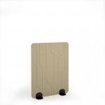 Grain Acoustic Floor Standing Black Metal Base Legs 1200w 1600h - Dark Camel GFSC1600-K-MF-DC