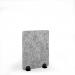Grain Acoustic Floor Standing Black Metal Base Legs 1200w 1600h - Dark Silver Grey GFSC1600-K-MF-DG