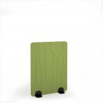 Grain Acoustic Floor Standing Black Metal Base Legs 1200w 1600h - Fruit Green GFSC1600-K-MF-FG