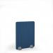 Grain Acoustic Floor Standing Silver Metal Base Legs 1200w 1600h - Blue GFSC1600-S-MF-BL