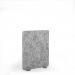 Grain Acoustic Floor Standing Silver Metal Base Legs 1200w 1600h - Dark Silver Grey GFSC1600-S-MF-DG