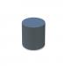 Groove modular breakout seating bubble - elapse grey body with range blue top
