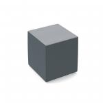 Groove modular breakout seating square - elapse grey body with late grey top GR02-EG-LG