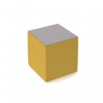 Groove modular breakout seating square - lifetime yellow body with forecast grey top GR02-LY-FG
