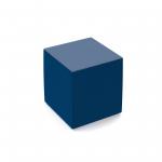 Groove modular breakout seating square - maturity blue body with range blue top GR02-MB-RB