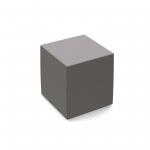 Groove modular breakout seating square - present grey body with forecast grey top GR02-PG-FG