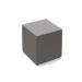 Groove modular breakout seating square - present grey body with forecast grey top