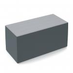 Groove modular breakout seating brick - elapse grey body with late grey top GR03-EG-LG