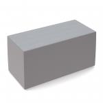 Groove modular breakout seating brick - forecast grey body with late grey top GR03-FG-LG