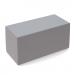 Groove modular breakout seating brick - forecast grey body with late grey top