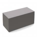 Groove modular breakout seating brick - present grey body with forecast grey top GR03-PG-FG