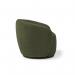 Grace single swivel club chair in olive green GRA50001-OG