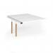 Connex Goal-Post Wooden 1200 x 1600 x 725mm Back to Back Add On Bay - White Frame White Top GWCO1216-AB-WH-WH