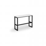 Otto Poseur benching solution high bench 1050mm wide - black frame, white top HB1050-K-WH