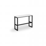 Otto Poseur benching solution high bench 1050mm wide - black frame, white top HB1050-K-WH